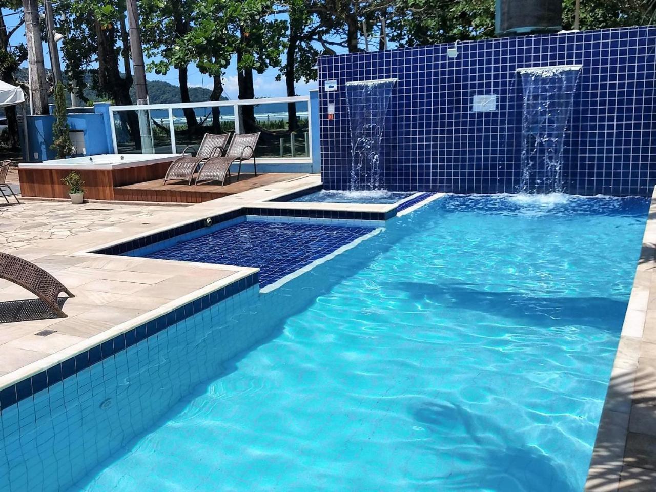 Pousada Vistazul - Piscina Climatizada - Pe Na Areia Bertioga Zewnętrze zdjęcie