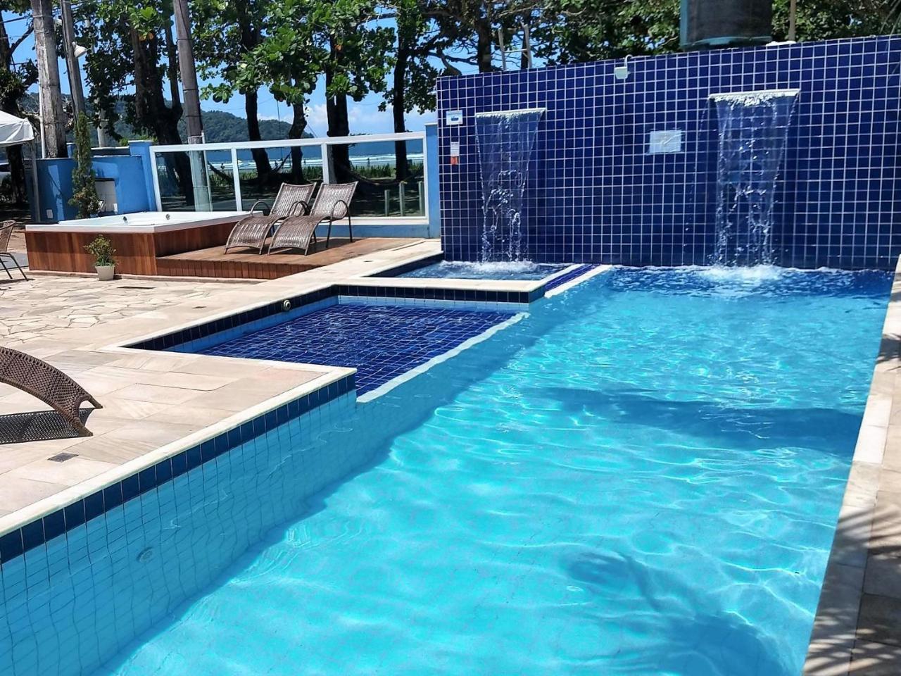 Hotel Pousada Vistazul - Piscina Climatizada - Pe Na Areia Bertioga Zewnętrze zdjęcie