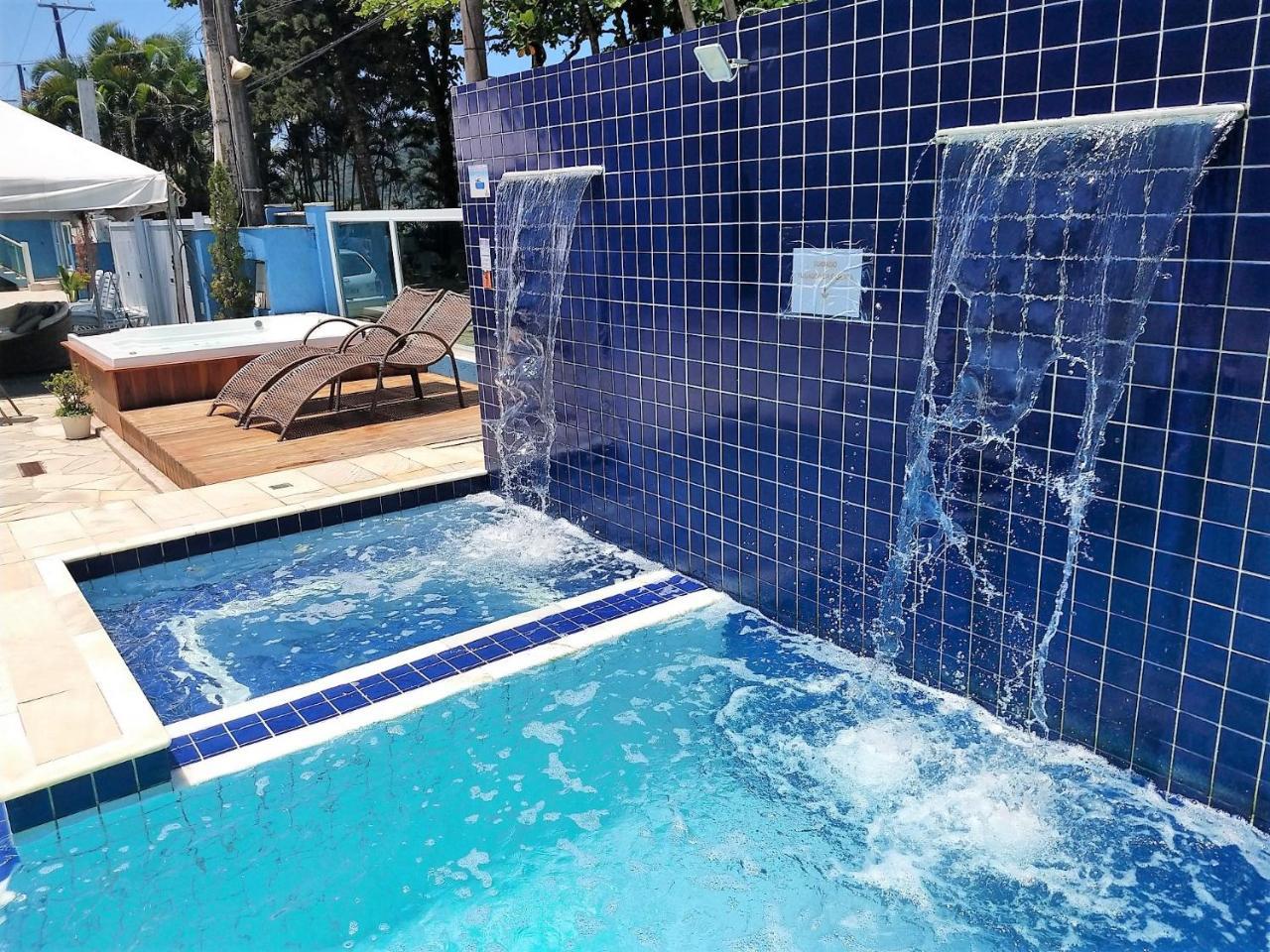 Pousada Vistazul - Piscina Climatizada - Pe Na Areia Bertioga Zewnętrze zdjęcie