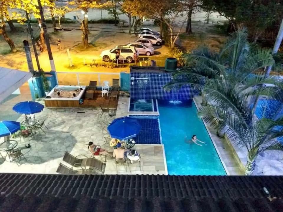 Pousada Vistazul - Piscina Climatizada - Pe Na Areia Bertioga Zewnętrze zdjęcie
