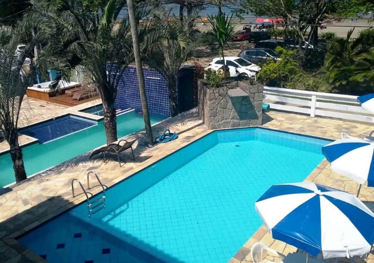 Pousada Vistazul - Piscina Climatizada - Pe Na Areia Bertioga Zewnętrze zdjęcie